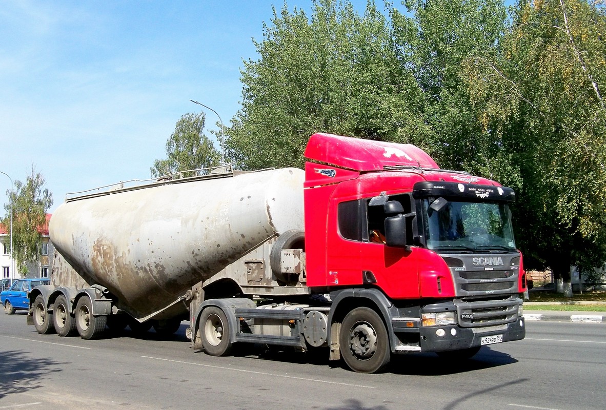 Смоленская область, № Х 924 ВВ 750 — Scania ('2011) P400