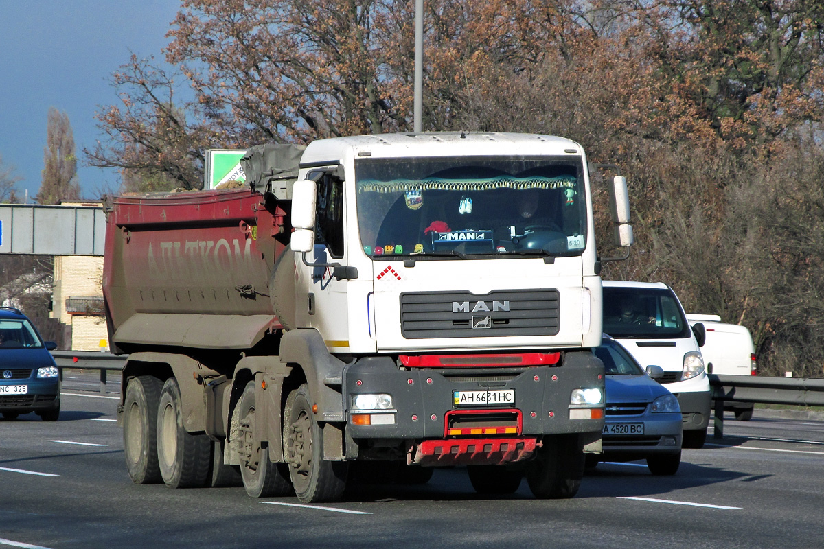 Донецкая область, № АН 6631 НС — MAN TGA 41.480