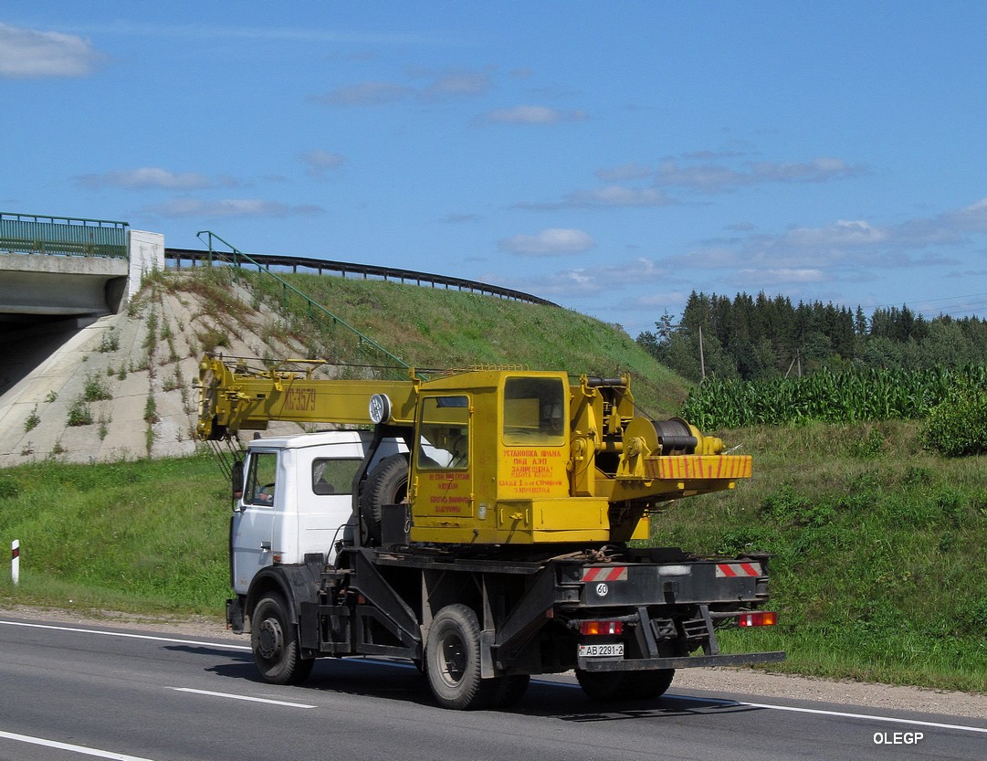 Витебская область, № АВ 2291-2 — МАЗ-5337 (общая модель)