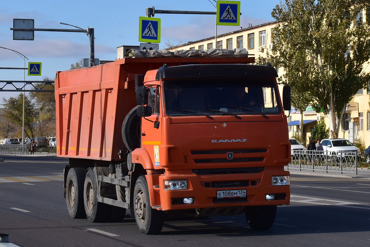 Волгоградская область, № Е 108 ВМ 134 — КамАЗ-6520-73