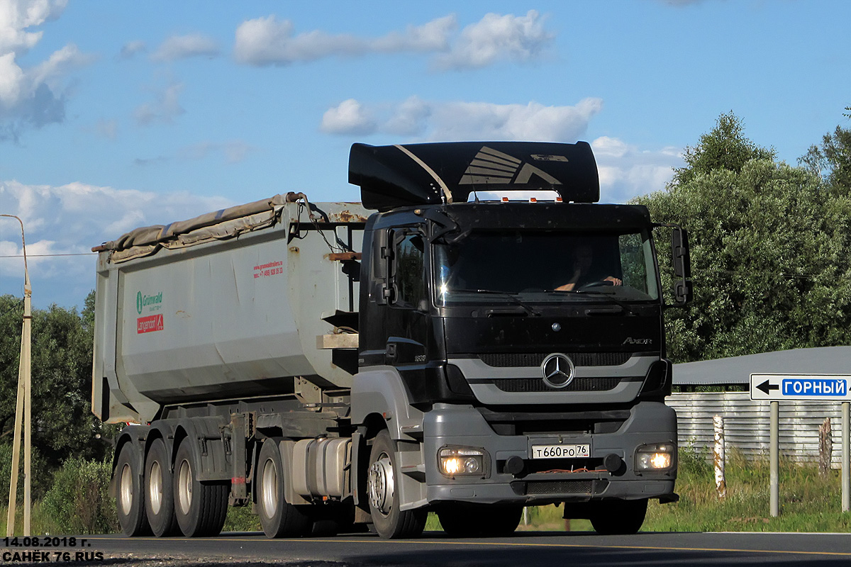 Ярославская область, № Т 660 РО 76 — Mercedes-Benz Axor 1836