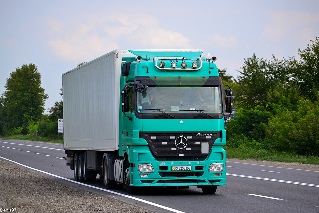 Тернопольская область, № ВО 3253 ВС — Mercedes-Benz Actros ('2003) 1846