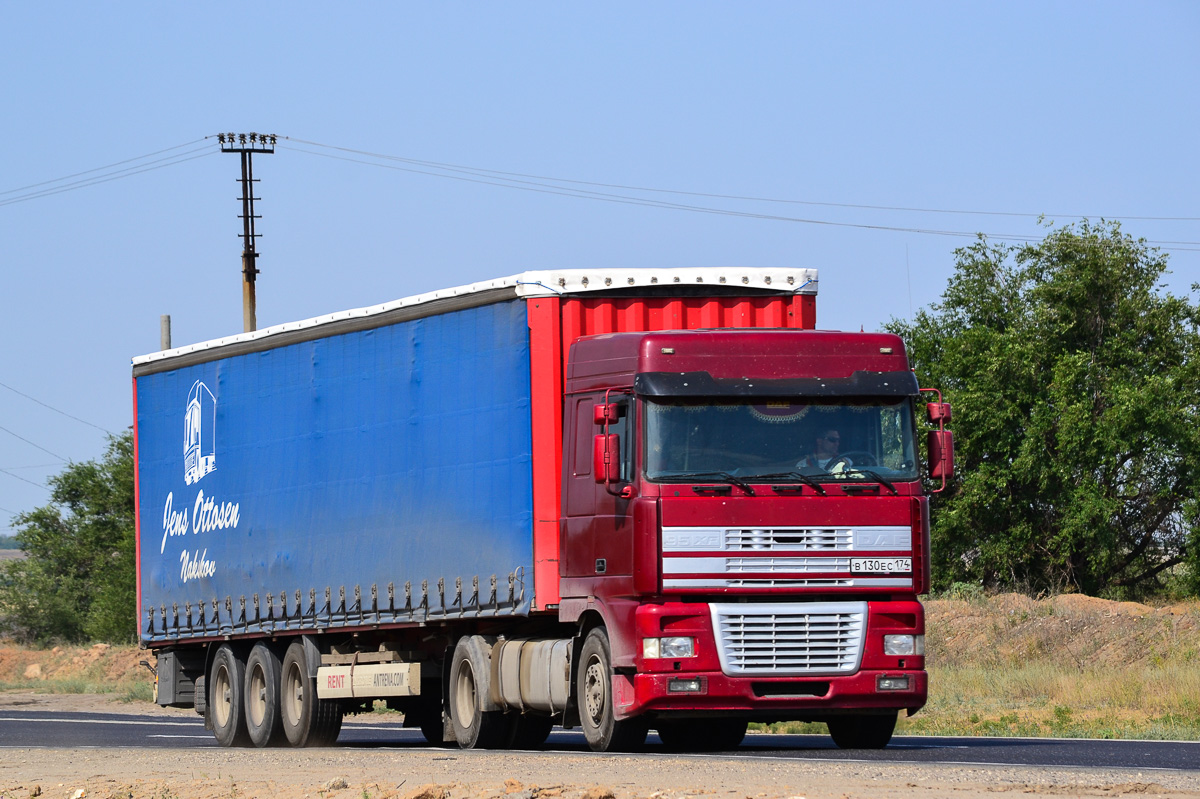 Челябинская область, № В 130 ЕС 174 — DAF 95XF FT