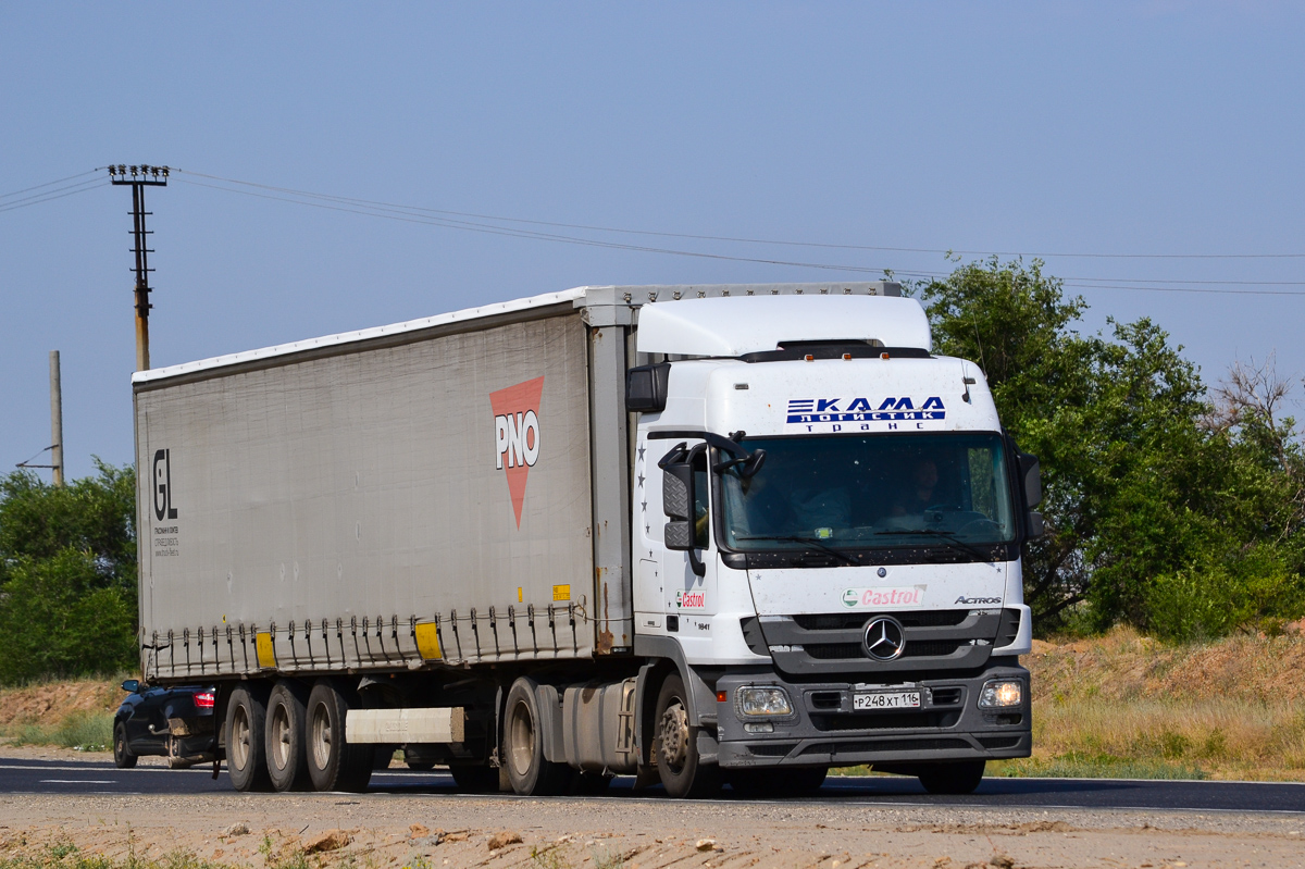 Татарстан, № Р 248 ХТ 116 — Mercedes-Benz Actros ('2009) 1841