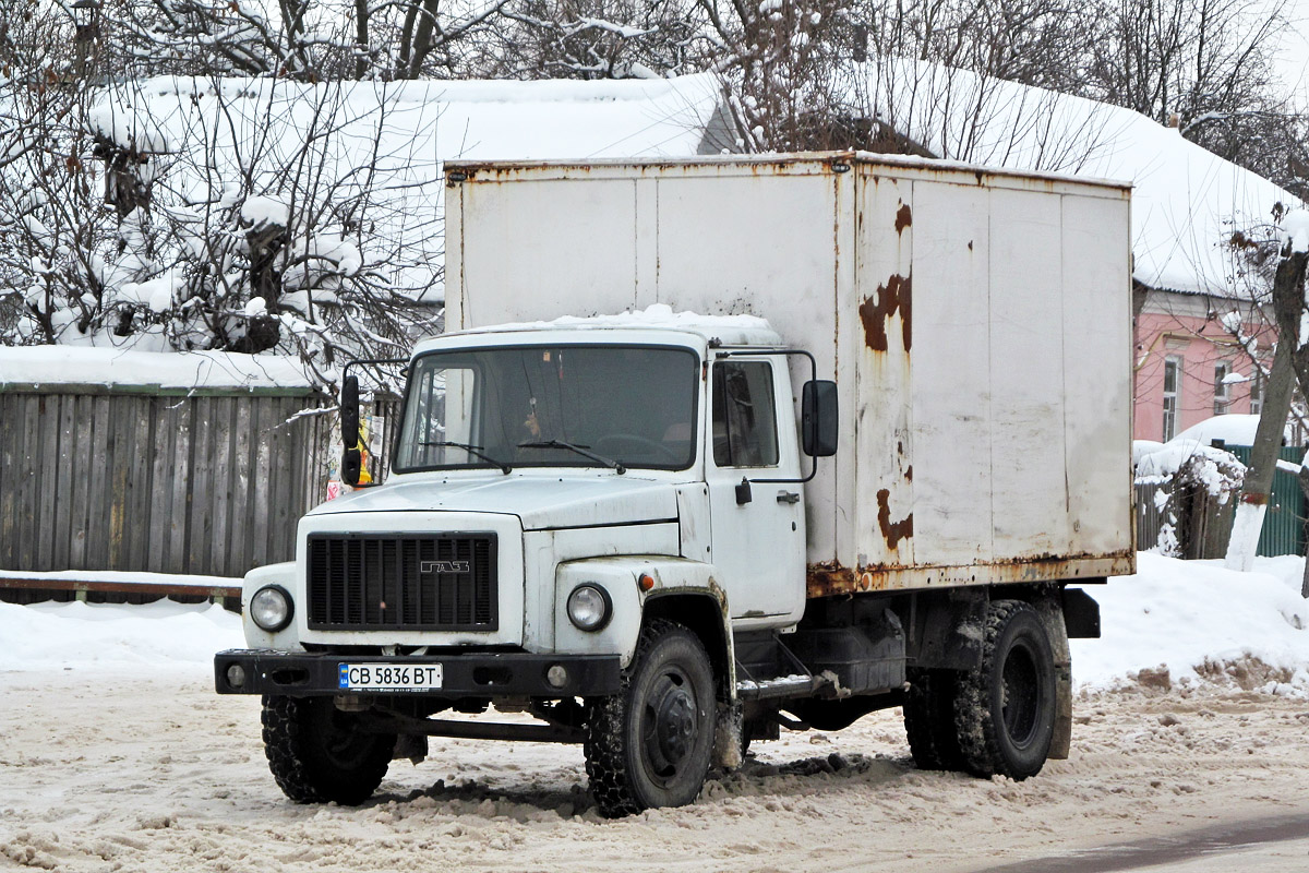 Черниговская область, № СВ 5836 ВТ — ГАЗ-3307