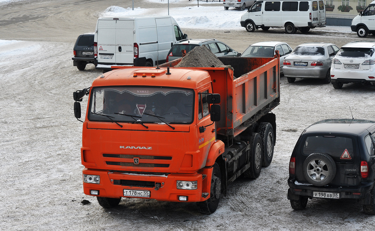 Омская область, № Т 178 НС 55 — КамАЗ-65115-L4