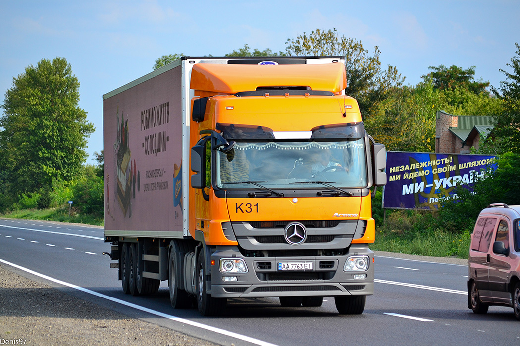 Киевская область, № K31 — Mercedes-Benz Actros ('2009) 1841