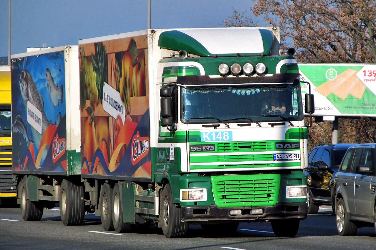 Киев, № АА 5495 РН — DAF XF95 FAR