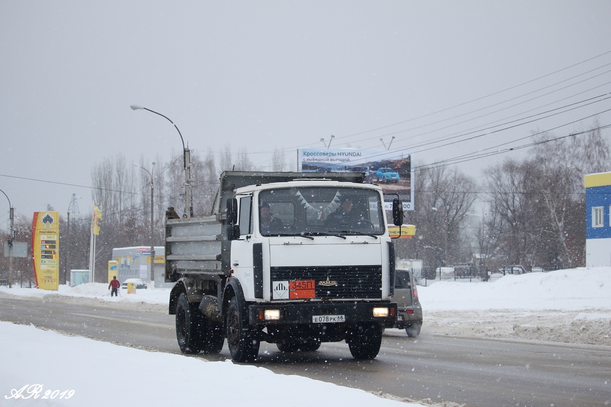 Тамбовская область, № Е 078 РК 68 — МАЗ-555102