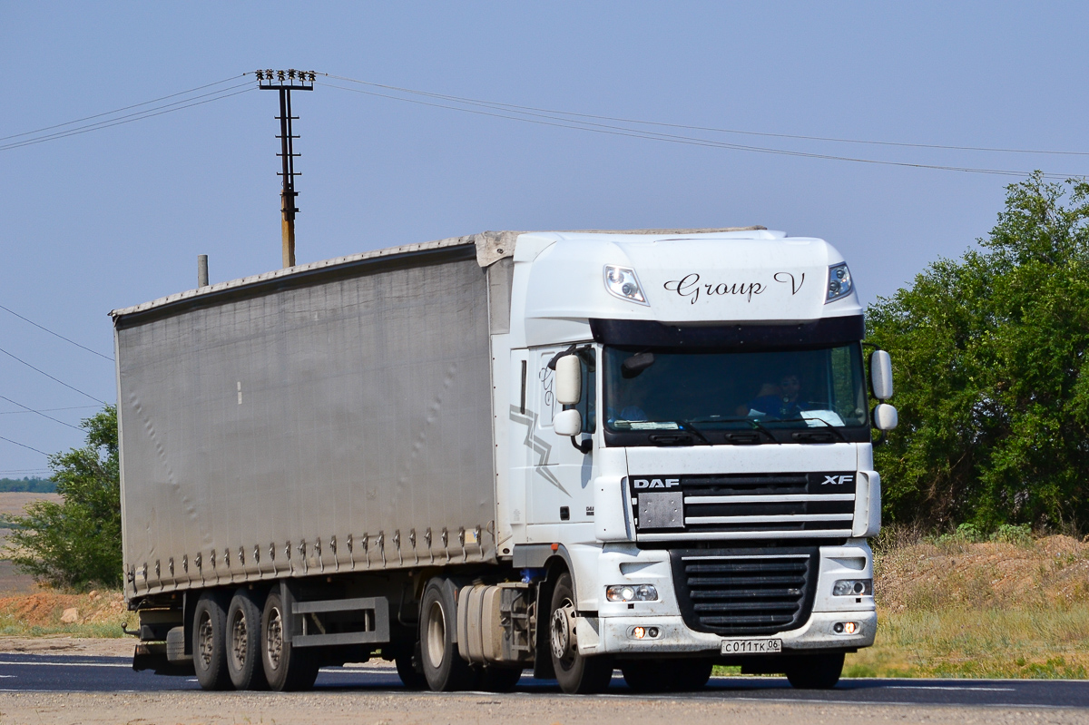 Ингушетия, № С 011 ТК 06 — DAF XF105 FT