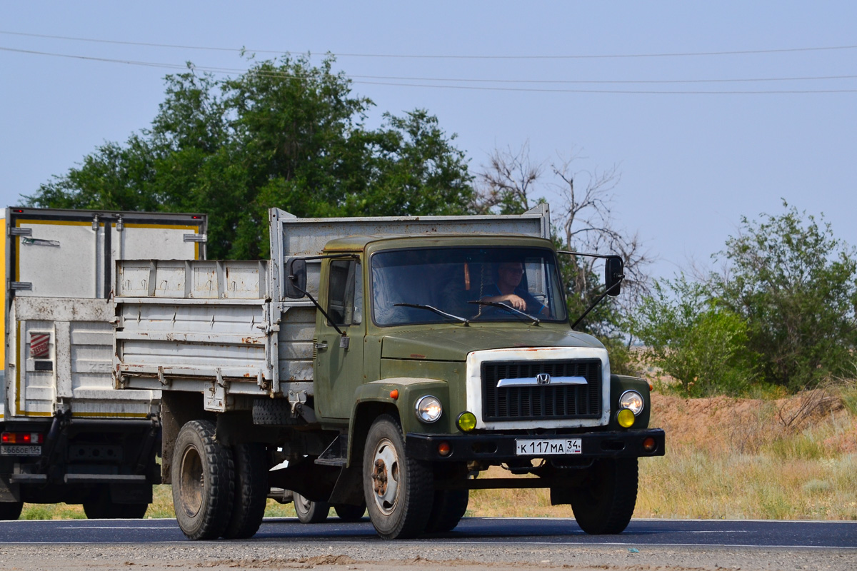 Волгоградская область, № К 117 МА 34 — ГАЗ-3307