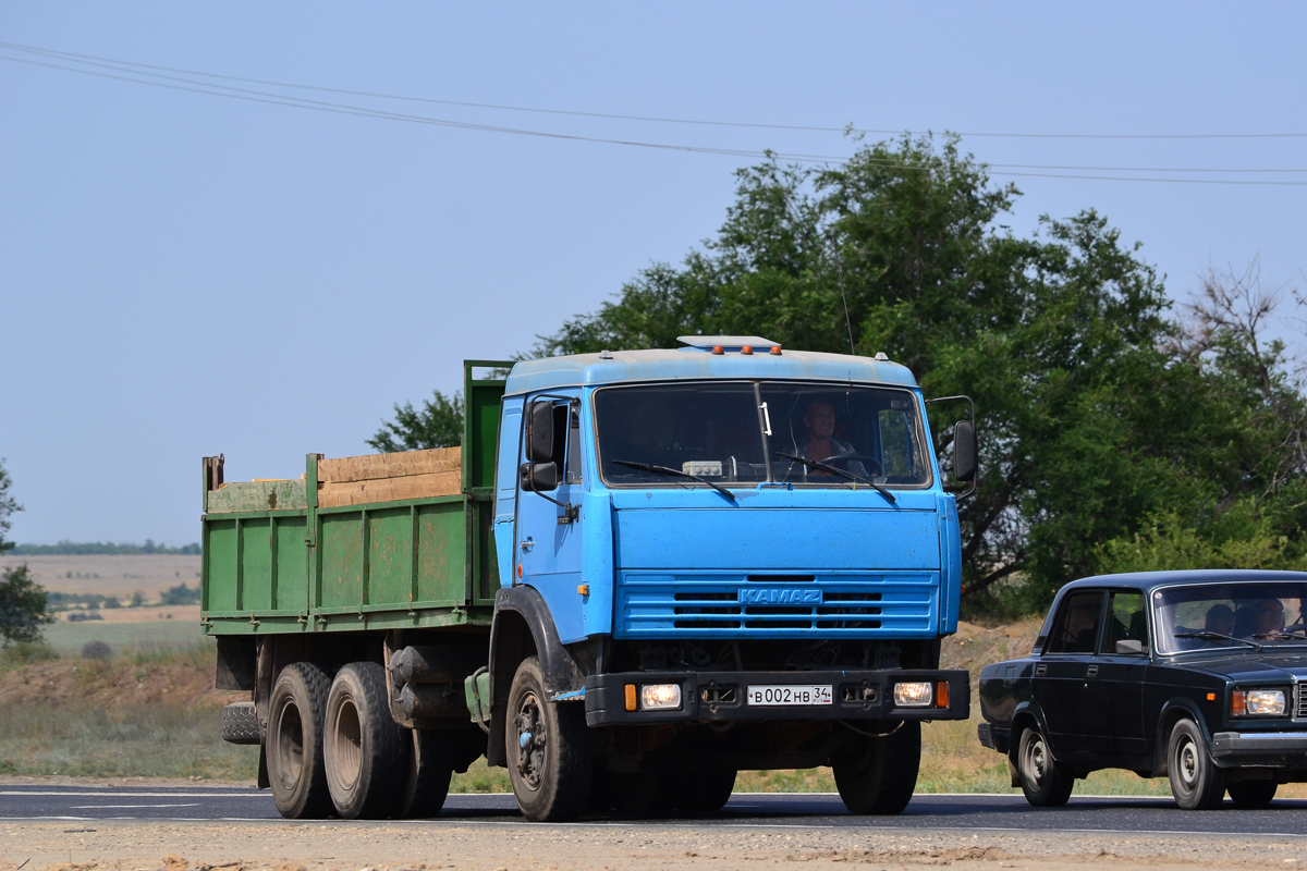 Волгоградская область, № В 002 НВ 34 — КамАЗ-5320