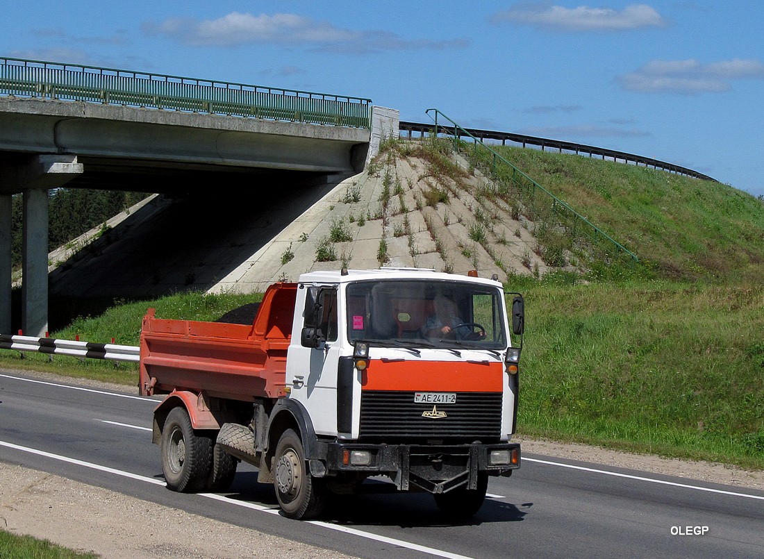 Витебская область, № АЕ 2411-2 — МАЗ-5551 (общая модель)