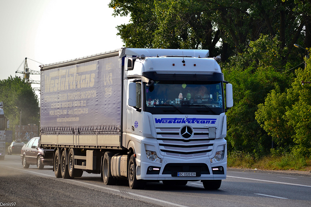 Львовская область, № ВС 0320 ЕХ — Mercedes-Benz Actros ('2011) 1848