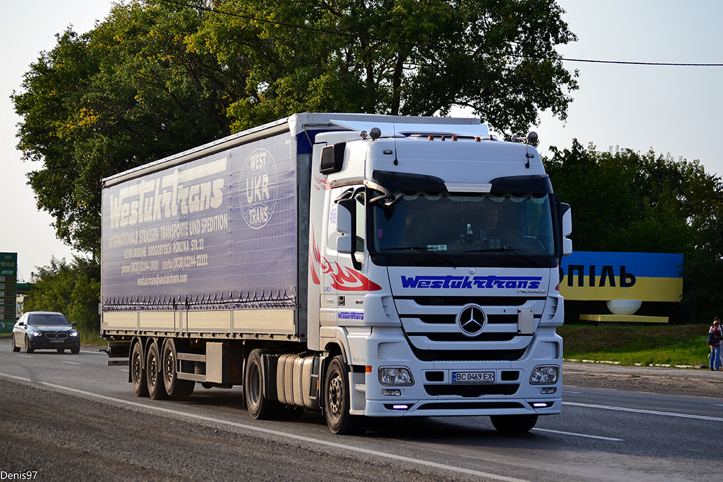 Львовская область, № ВС 0469 ЕХ — Mercedes-Benz Actros ('2009) 1844