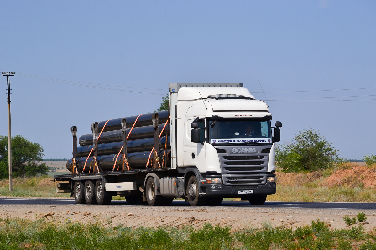 Самарская область, № А 752 АУ 763 — Scania ('2013) G440