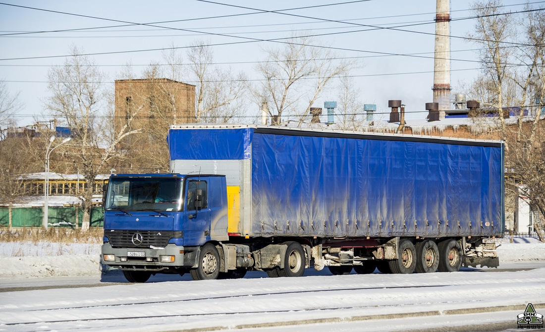 Алматы, № 528 BOZ 02 — Mercedes-Benz Actros ('1997) 1840