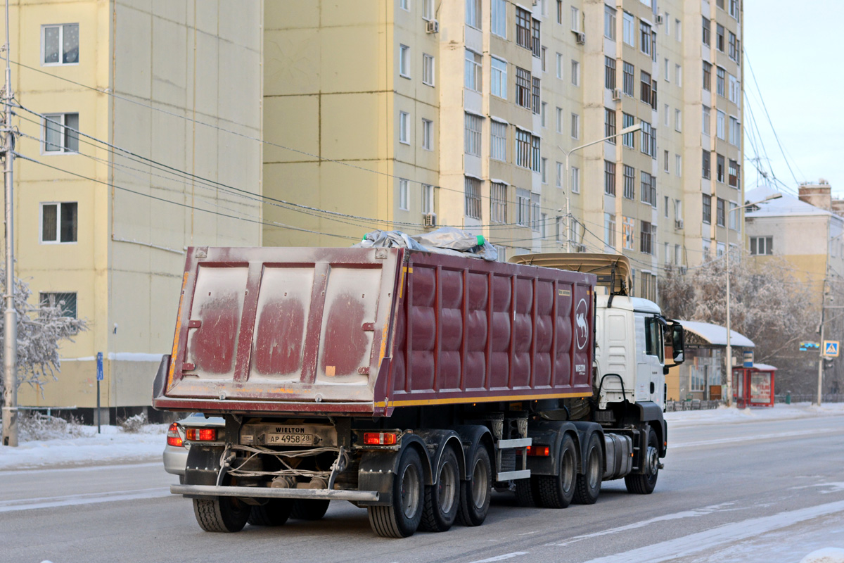 Саха (Якутия), № АР 4958 28 — Wielton (общая модель)