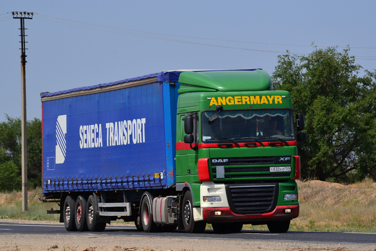 Пермский край, № Е 832 КС 159 — DAF XF105 FT