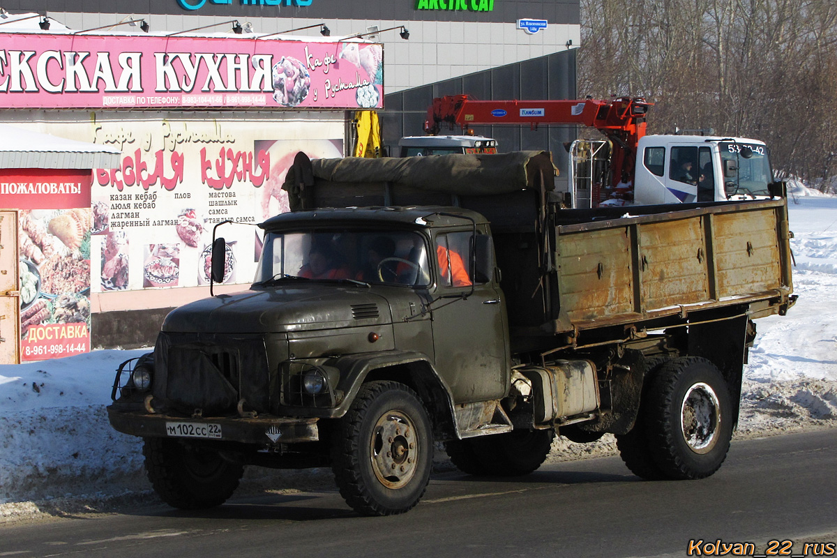 Алтайский край, № М 102 СС 22 — ЗИЛ-495710