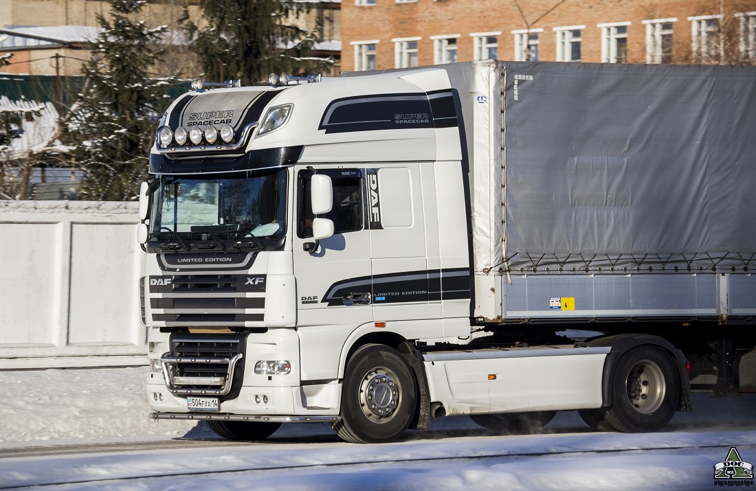 Павлодарская область, № 504 FXA 14 — DAF XF105 FT