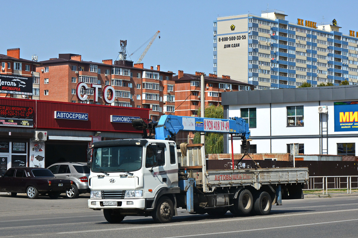 Краснодарский край, № К 912 НР 123 — Hyundai (общая модель)