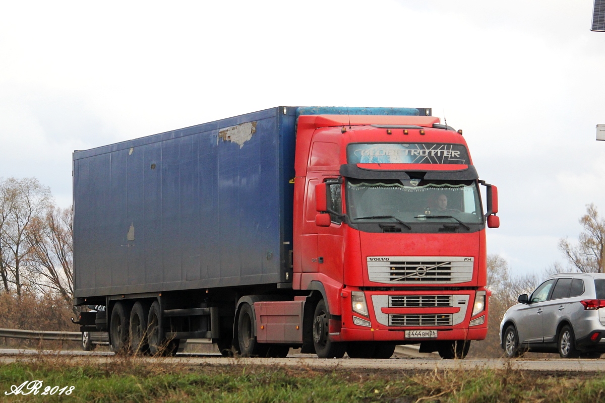 Ставропольский край, № Е 444 ВМ 26 — Volvo ('2008) FH.540