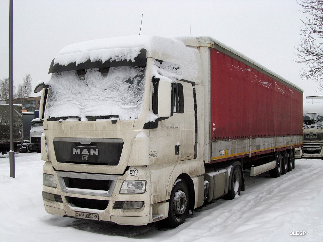 Минск, № АМ 0054-7 — MAN TGX ('2007) 18.440