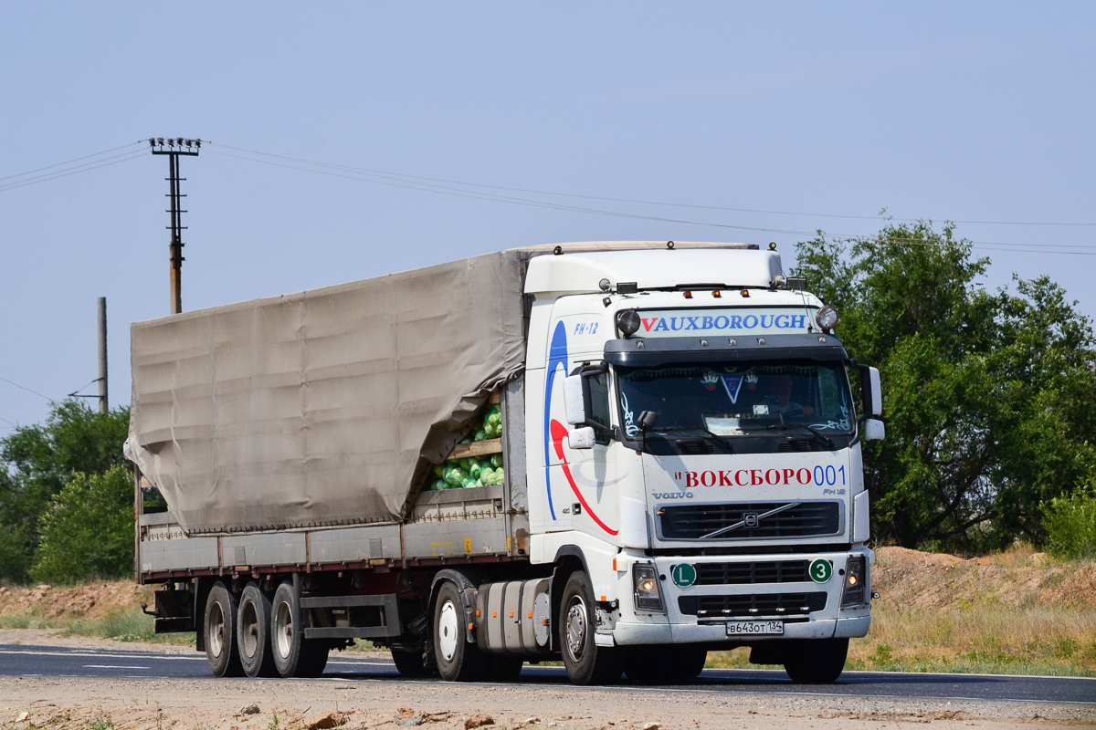 Волгоградская область, № В 643 ОТ 134 — Volvo ('2002) FH12.420