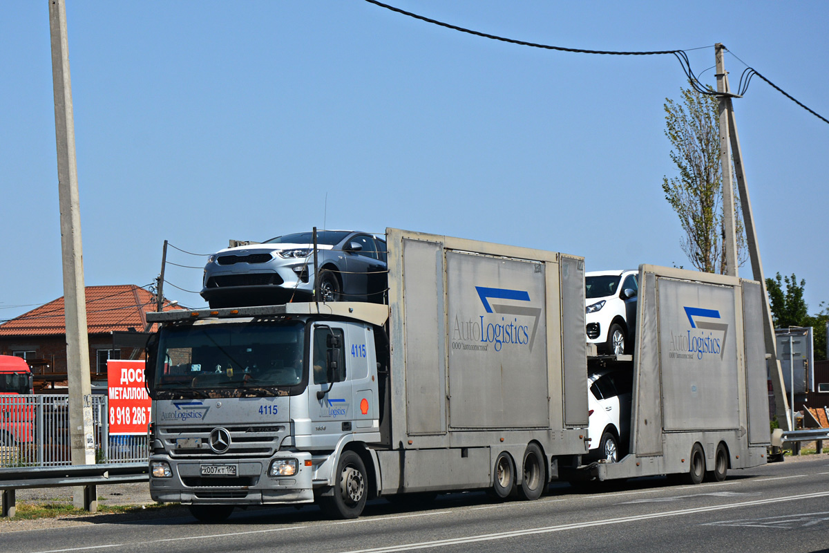 Московская область, № 4115 — Mercedes-Benz Actros ('2003) 1836