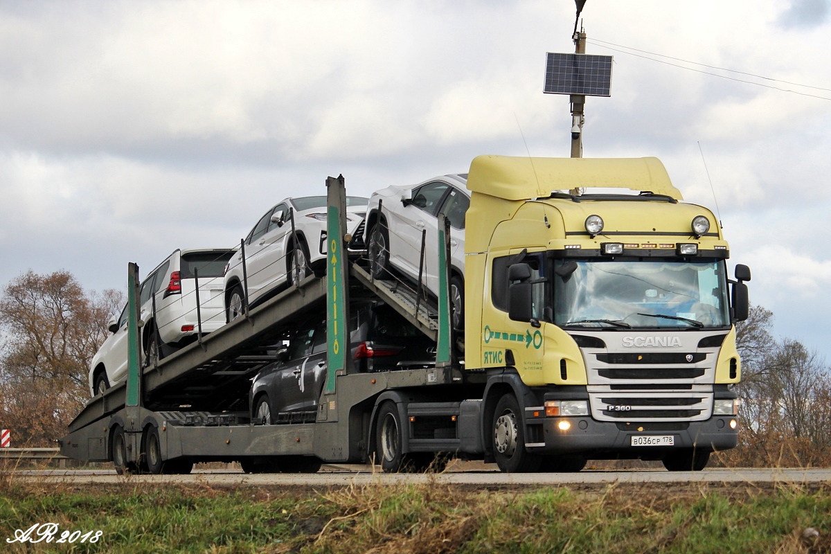 Санкт-Петербург, № В 036 СР 178 — Scania ('2011) P360