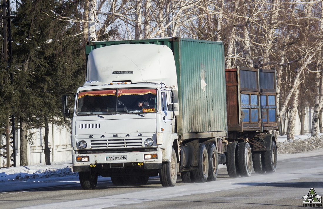 Восточно-Казахстанская область, № 117 PTA 16 — КамАЗ-53213