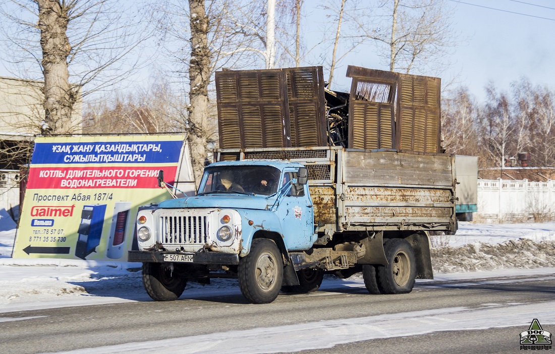 Восточно-Казахстанская область, № F 507 AFN — ГАЗ-53-12