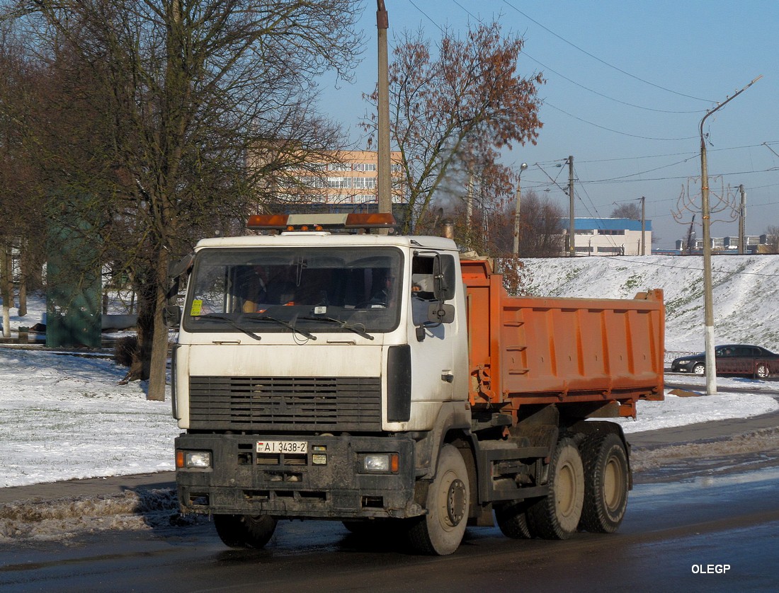 Витебская область, № АІ 3438-2 — МАЗ-6501 (общая модель)