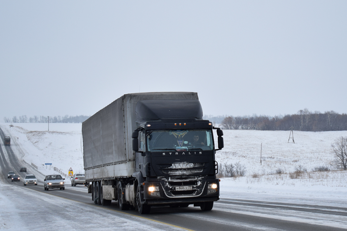 Алтайский край, № Н 868 СЕ 22 — IVECO Stralis ('2007) 350