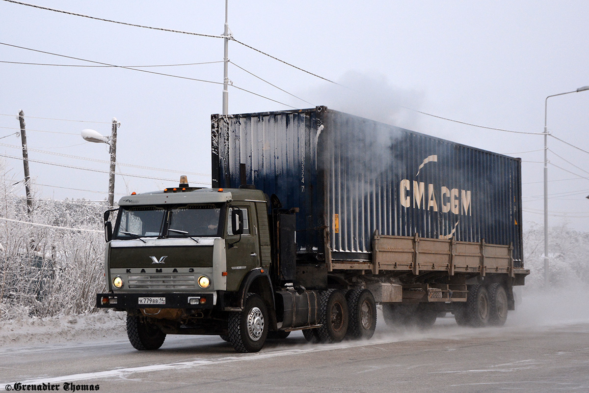 Саха (Якутия), № К 779 ВВ 14 — КамАЗ-5410