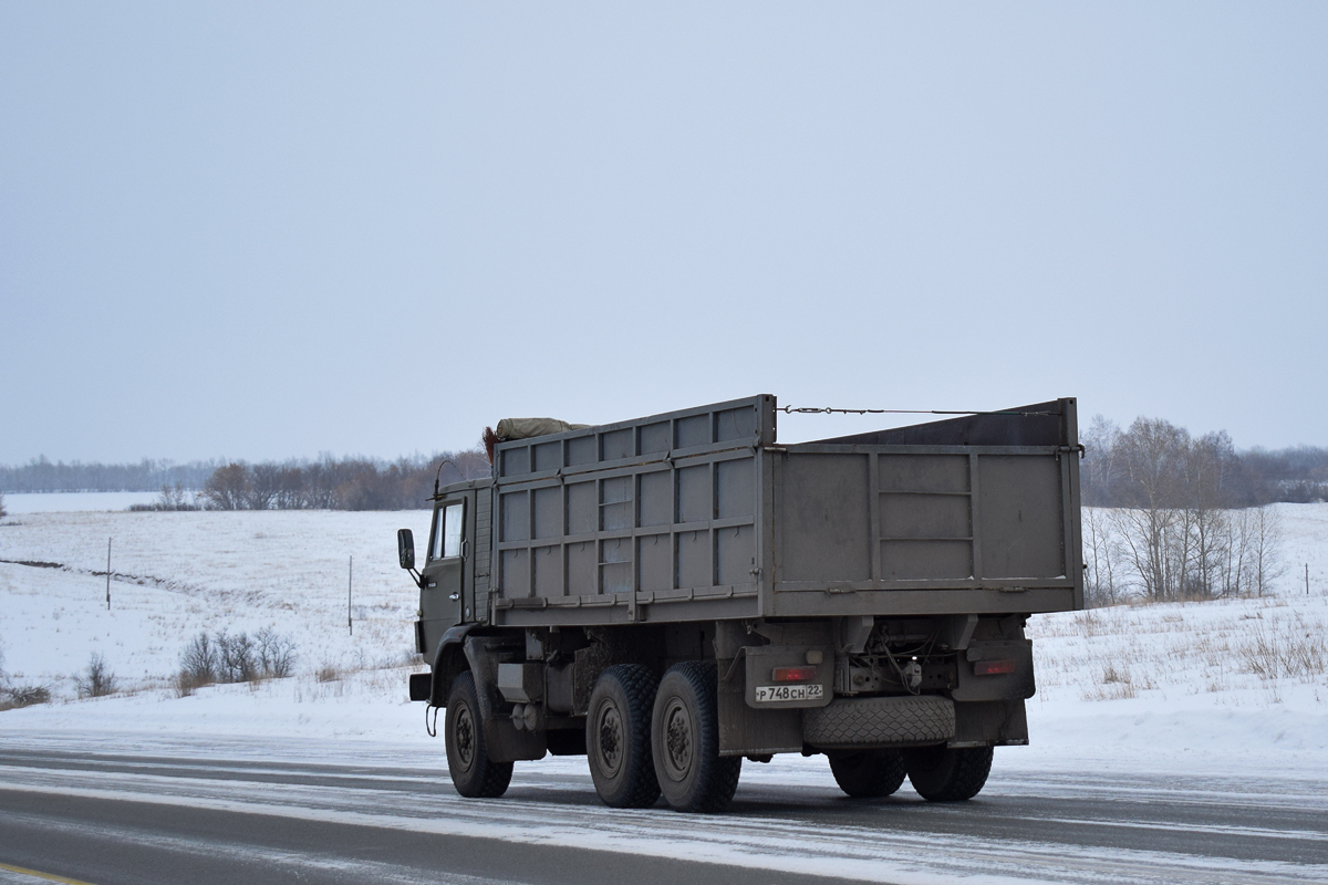 Алтайский край, № Р 748 СН 22 — КамАЗ-43101