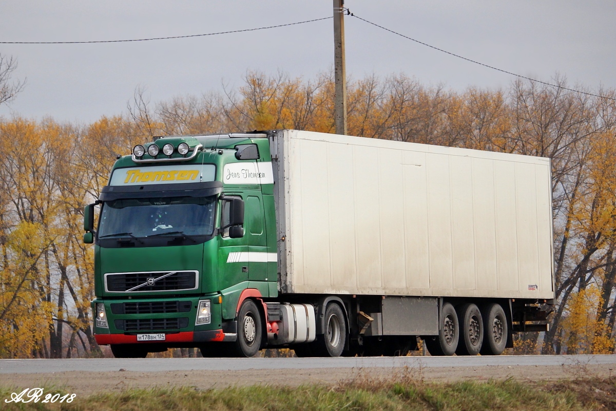 Красноярский край, № Н 178 ВН 124 — Volvo ('2002) FH12.420