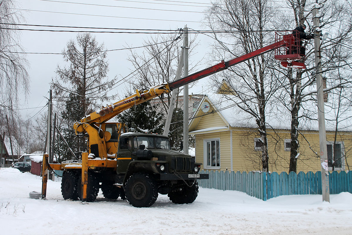 Вологодская область, № В 078 УТ 196 — Урал-4320-10