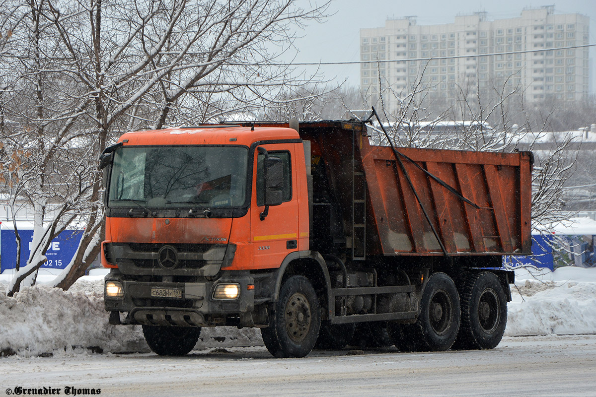 Москва, № С 682 РУ 197 — Mercedes-Benz Actros '09 3336 [Z9M]