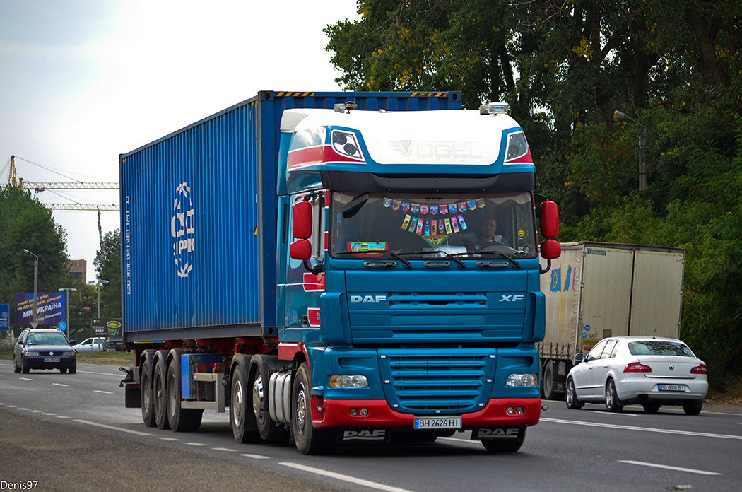 Одесская область, № ВН 2626 НІ — DAF XF105 FTG