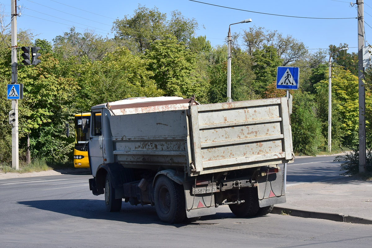 Волгоградская область, № С 587 МВ 34 — МАЗ-5551 [555100]