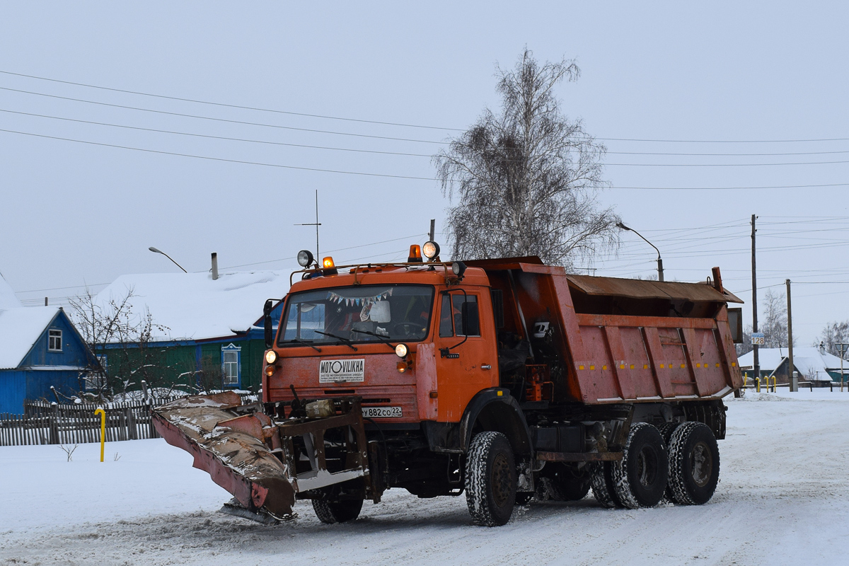 Алтайский край, № У 882 СО 22 — КамАЗ-65111 [651110]