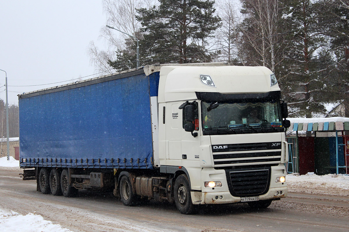 Владимирская область, № А 779 НА 33 — DAF XF105 FT