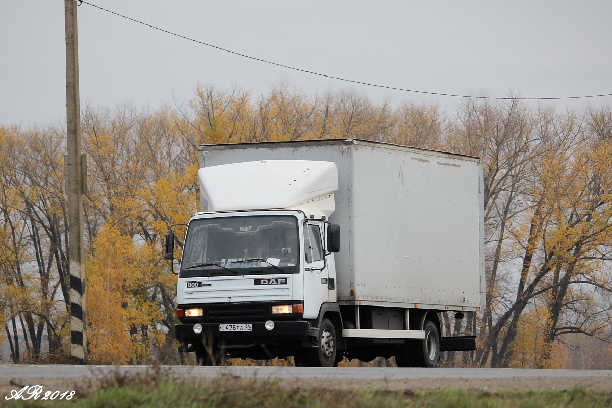 Волгоградская область, № С 478 РА 34 — DAF 600/800/1000 (общая модель)