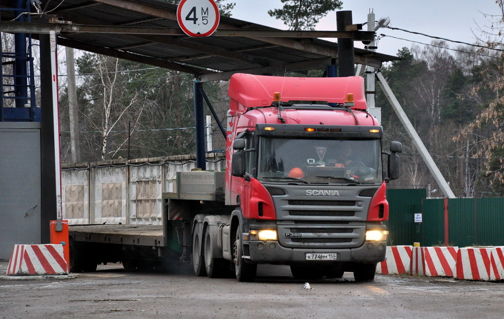 Московская область, № К 774 ММ 150 — Scania ('2004) P340