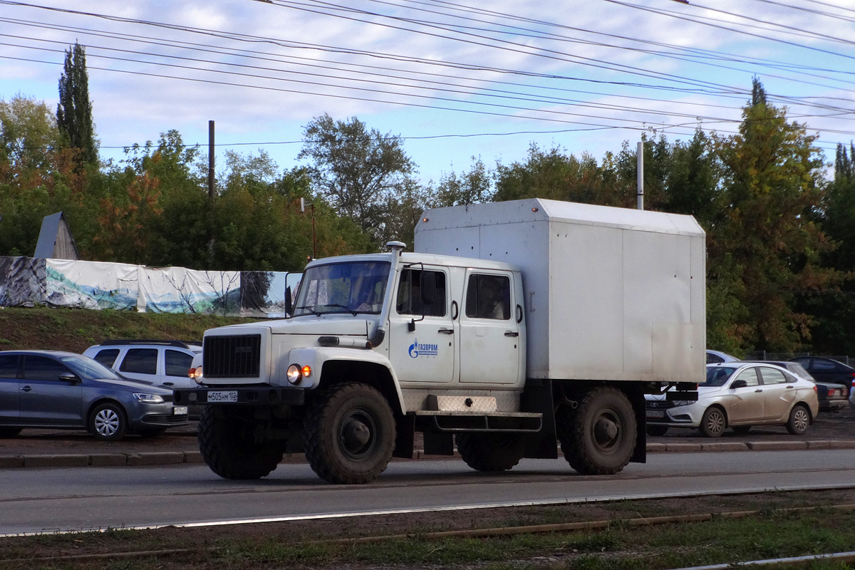 Башкортостан, № М 505 НМ 102 — ГАЗ-33081 «Садко»