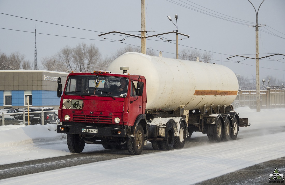 Восточно-Казахстанская область, № 493 BRA 16 — КамАЗ-5410