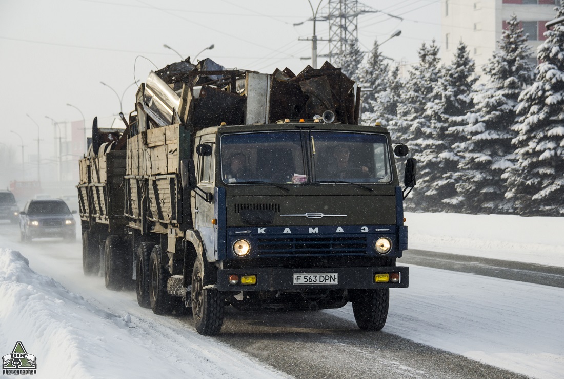 Восточно-Казахстанская область, № F 563 DPN — КамАЗ-5320