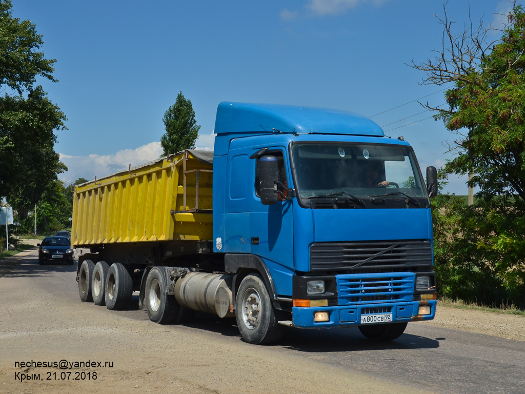 Севастополь, № А 800 СВ 92 — Volvo ('1993) FH-Series